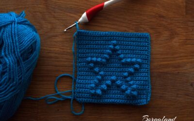 Stern Granny Square häkeln – kostenlose Anleitung