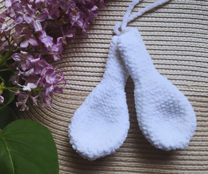 horgolt puha nyuszi fĂŒlei puha, horgolt nyuszi fĂŒlei